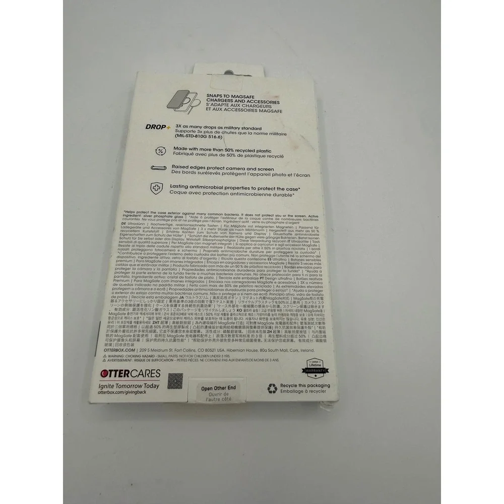 OtterBox Symmetry Case iPhone‎ 14 Pro Max Black MagSafe Ultra-Slim Slim